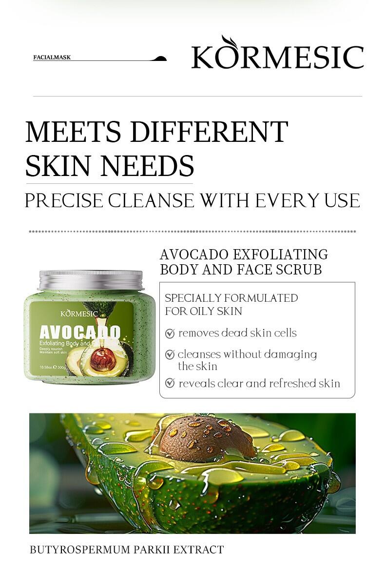 Exfoliante Corporal De Aguacate - 300GR